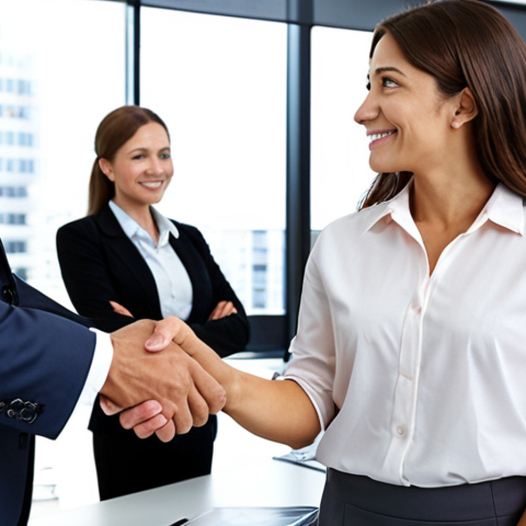 **Image Prompt:** A successful business owner shaking hands with a labor law consultant. The background shows a modern office setting, emphasizing professionalism and trust. Focus on conveying a sense of security and compliance with labor laws.