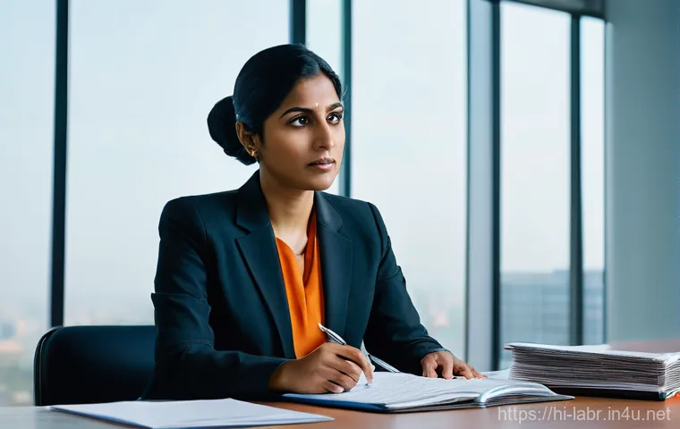 노무사로서의 커리어 빌딩 - **Prompt:** A compassionate and expert Indian labor lawyer, a "Nomusa," in their late 30s, professio...