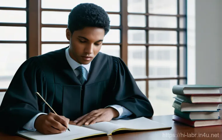 공인노무사 시험 준비 노하우 - **"The Aspiring Legal Scholar: Laying the Foundation"**
A bright and determined young individual...